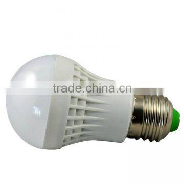 7w globe led bulb e27 new designed plastic housing