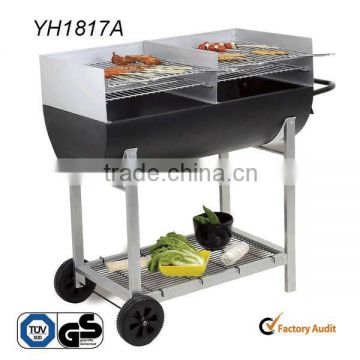 outdoor vertical bbq grill with mutifunction