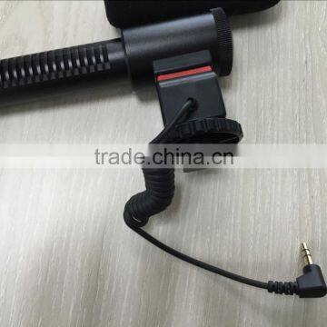 Interview Microphone, Camera DSLR 3.5mm Interface Connector Metal Case photo-2