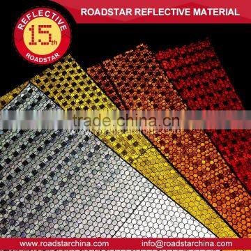 High brightness micro prismatic reflex sheeting