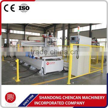 auto-tool changer cnc router machine center with rang drill