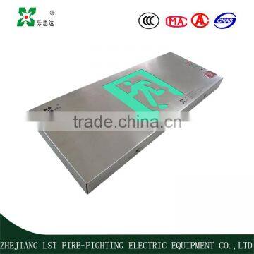 2LRE-118 high quality stainless steel emergency exit signs