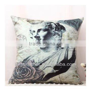100% Short Soft Velvet Printed Cushion photo-3