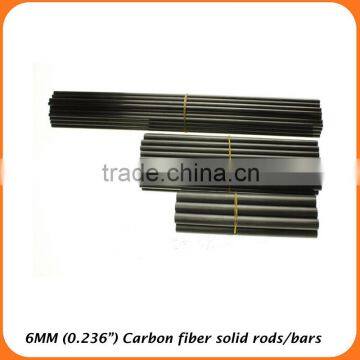 Factory supply super excelloent processing custom all kinds of carbon fiber rod strength for sports in good quality