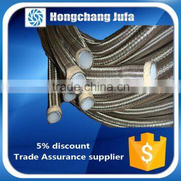 Best-Selling corrugated tube transparent ptfe teflon hose with wire braided