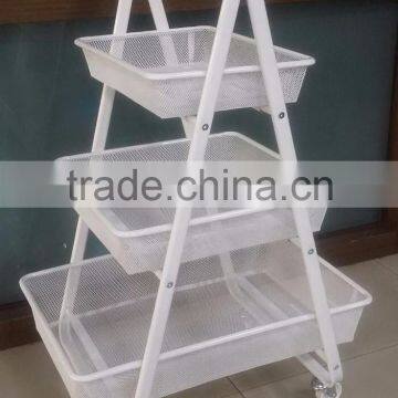 3 Tier Basket Trolley