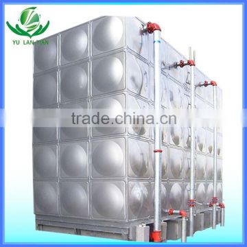 High property panel water storage tank