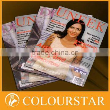 2015 High quality fashion magazine printing / Book Printing / Catalog Printing