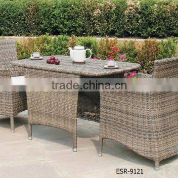 San Juan 3 Piece All Weather Wicker Bistro Set