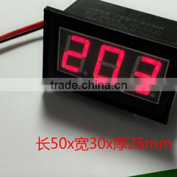 V56D DC2.5-30V waterproof digital led voltmeter