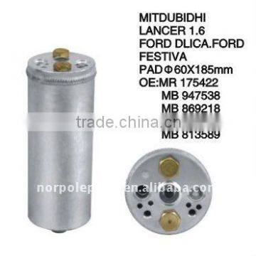 Automobile Receiver Drier for MITSHIBISHI Lancer / FORD Delica / Festiva