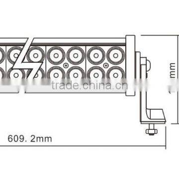 High Quality 120 watt 6 inch LED light bar 12v offroad auto 120w led working light for car