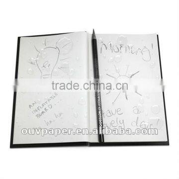 100% Waterproof Notebook with PVC material cover,Works underwater,Removable perforated pages,80g waterproof white paper