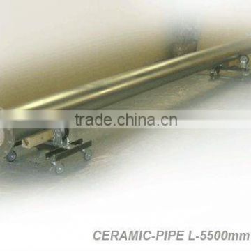 Ceramic lining seamless steel tube