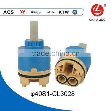 40mm Double Seal Plastic Ceramic Cartridge