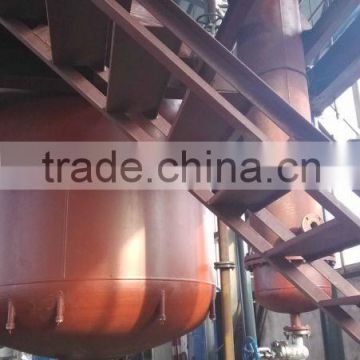 chemical steel reactor heating and cooling system