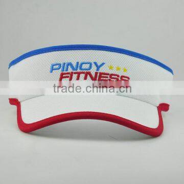 stylish sunvisor cap/cotton sunvisor cap hats