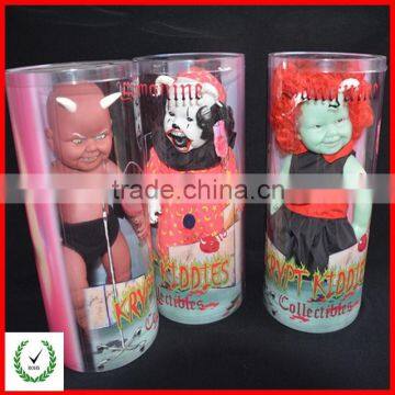 tube packaging plastic stuffed toy