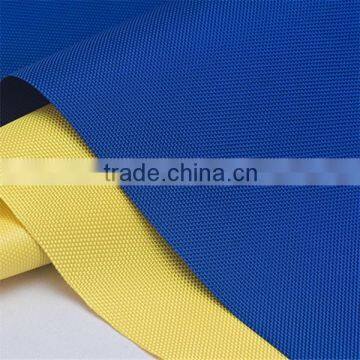 Polyester oxford fabric bag material with PA/PU/ULY/PVC coating and waterproof