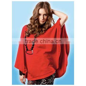 Custom Heavy Cotton Brushed Plain Easy Wear Fashion Nursing Cover Top photo-4