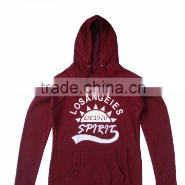 Men wholesale printed fashion slim fit hoodies