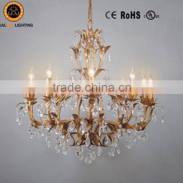 French Style Lighting IC4061-10B Ceiling Lamp Chandelier Light Crystal Chandelier