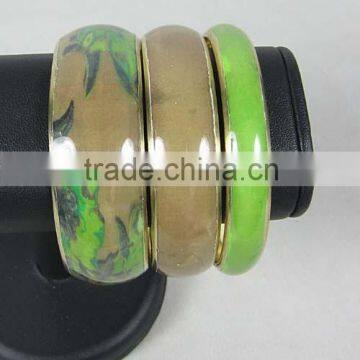 Colorful Brass Bangle Sets,Women Jewelry Fashion Scarf Design Bangle Set, Bangle Set,2016,Wholesale jewelry set, Gold bangles