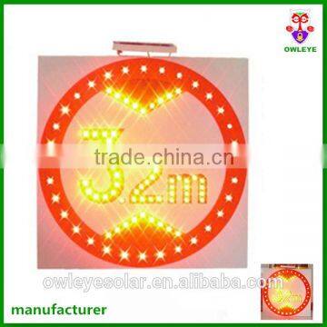 800mm*800mm Solar Traffic Sign, Solar Led Traffic Signal photo-2