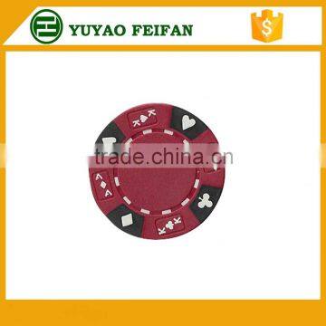 Playing Card Pattern and Hearts Poker Chips Cheap Poker Chips