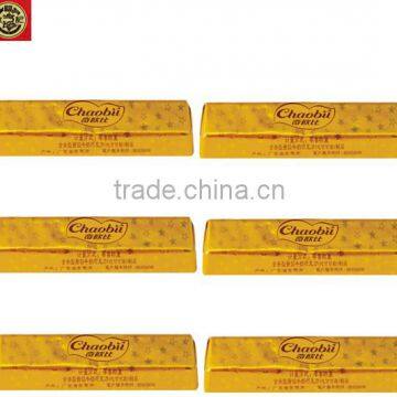 HFC 4150 bulk gold chocolate bar with filling