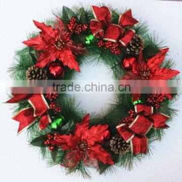 2014 wholesale christmas garland decorations made in china,christmas decoration(AM-CD03)