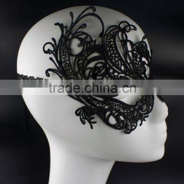 Have Stock! Hotting Sale Phenix Pierced Lace Eye Mask, Masquerade/ Party/halloween Lace Mask
