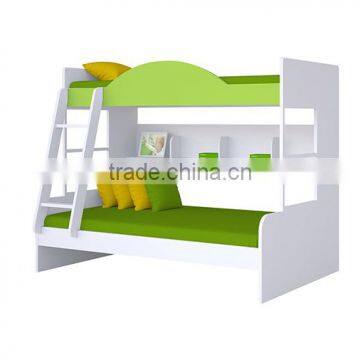 Factory Supply Newest Design MDF Material Kids Bunk Bed photo-6
