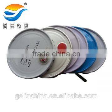 Various tinplate pail lids and accessories