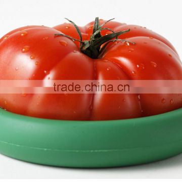 2016 Alibaba Express High Quality Fresh Fruit Food Huggers Reusable Silicone Storage Fresh Cover and Food Savers