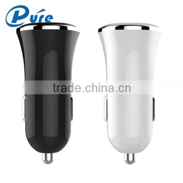 Intelligent Chip Car Charger CE&RoHS%FCC Car Charger Mini Fast Car Charger