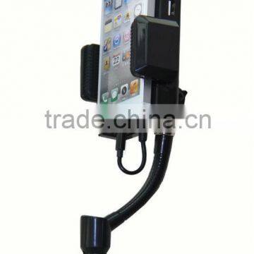 Multifunctional FM Transmitter Car Charger Mount For iPhone5/iPod Touch5/iPod Nano7