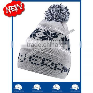 new product for 2014 Wholesale china manufacture OEM CUSTOM LOGO pompons winter warm men and women acrylic beanie hat and cap