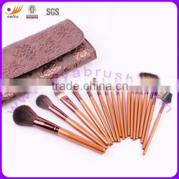 luxurious makeup brushes 18pcs for women