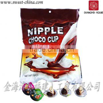 Nipple chocolate cup