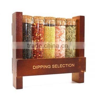 30X120mm 60ml Spice Tube With Wooden Cap photo-2