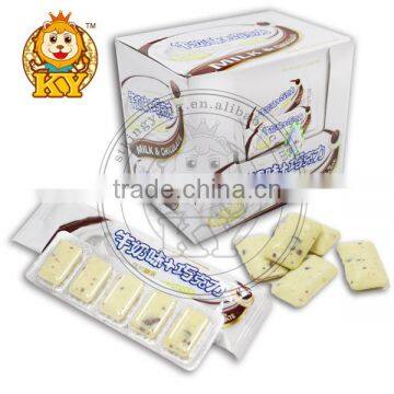 Super Milk And Chocolate Flavor Tablet Hard Candy Suppliers