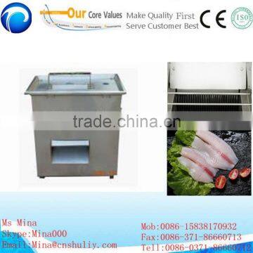 Chinese stainless steel fish slicing/cutting machine