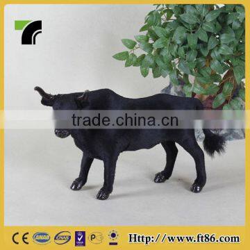 high simulation animal toy black cows for sale farm decorations