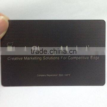 Cheap Price Metal Black Business Card With CMYK Printing photo-3