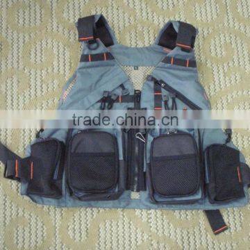 nylon taslon 2016 new style breathable fishing vest