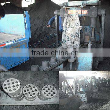 Honey Comb Charcoal Coal Briquette Making Machine Price photo-4