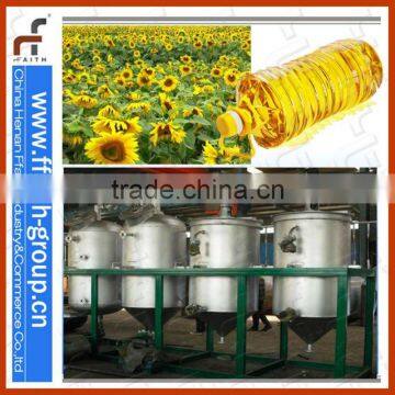 2012 best seller sunflower oil refining machine