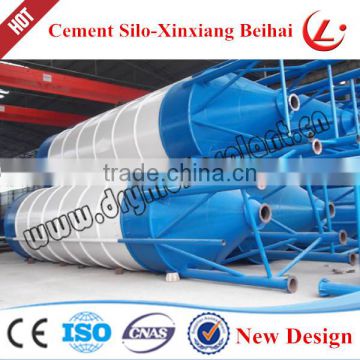 mobile cement silo in concrete batching plant