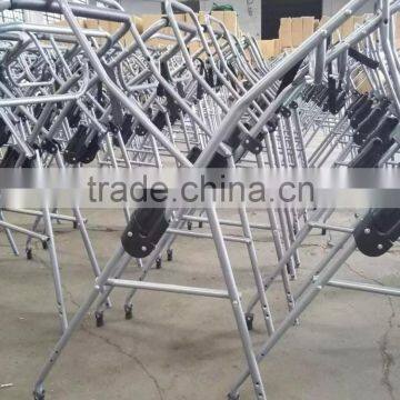 US Deluxe Foldable Beach Wonder Cart Folding Storage Transport Wheeler Trolley photo-3